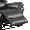 Farnham Black Leather Air Recliner Suite