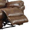 Farnham Tan Leather Air Recliner Suite