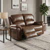 Farnham Tan Leather Air Recliner Suite