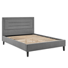 Picasso Grey Fabric Bed Frame