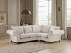 Windsor right hand corner sofa in stone fabric
