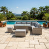 Sophia Corner Large Dining Set with Rising Table