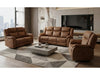Darlington Tan Electric Recliner Sofa