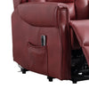 Sandringham Leather Lift & Tilt Leather Recliner Chair - Burgundy