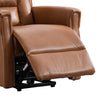 Sandringham Leather Lift & Tilt Leather Recliner Chair - Camel Colour