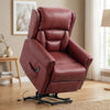Sandringham Leather Lift & Tilt Leather Recliner Chair - Burgundy