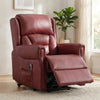 Sandringham Leather Lift & Tilt Leather Recliner Chair - Burgundy
