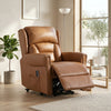 Sandringham Leather Lift & Tilt Leather Recliner Chair - Camel Colour