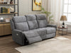 Treyton Fusion Grey Electric Recliner Suite on Sale