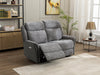 Treyton Fusion Grey Electric Recliner Suite on Sale