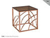 Rose Gold Chic Occasional Table Collection