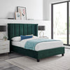 Polaris Emerald Green Fabric Bed Frame