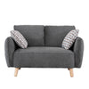 Geogia Fixed Suite in Dark Grey