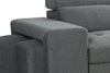 Grey Artemis Sofabed Universal Corner with Storage