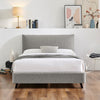 Luna Pillow Bed Dove Grey Boucle