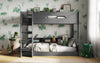 Childrens Grey Gravity Storage Bunk Beds