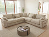 Jupiter Large Corner Sofa in Beige