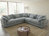 Jupiter Large Corner Sofa in Grey