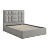 Carmen Grey Storage Bed
