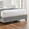 Luna Pillow Bed Dove Grey Boucle