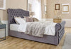 Colorado Sleigh upholstered Bed