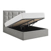 Carmen Grey Storage Bed