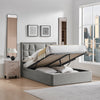 Carmen Grey Storage Bed