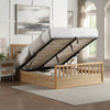 Alyn Oak Ottoman Bed Frame