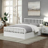 Alyn White Ottoman Bed Frame