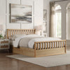 Alyn Oak Ottoman Bed Frame