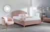 Blush Pink King Size Ottoman Bed GFW Pettine