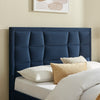 Carmen Navy Blue Storage Bed