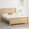 Kenji Oak Wooden Bed Frame