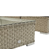 Natural Luxury Zen Rattan Universal Corner Sofa Set available from Not Just Beds