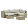 Natural Luxury Zen Rattan Universal Corner Sofa Set available from Not Just Beds