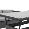 Luxury Rattan Sofa Dining Set (Grey) available from Not Just Beds